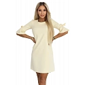 Dámské šaty 217-12 NEVA  pastelově žluté - Numoco