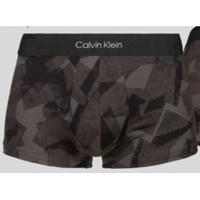 Pánské boxerky NB3321A 5VE černá/šedá - Calvin Klein