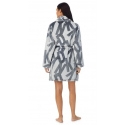 Dámský župan YI2222688F 031 šedý - DKNY