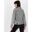 Dámská džínová bunda EM KR H1830.88 Šedá jeans - Ciminy