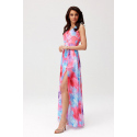 Dámské šaty SUK0477 53D /195907 Multicolor - Roco Fashion