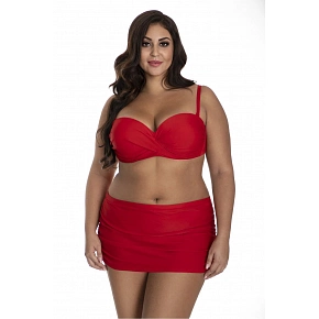 Dámské dvoudílné plavky 614 Barontex červené - Primo