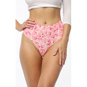 Dámské brazilky Rose Flakes Simple Brasil Maxi Růžová mix - Julimex