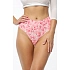 Dámské brazilky Rose Flakes Simple Brasil Maxi Růžová mix - Julimex