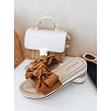 Dámské žabky ZY0996 camel - FashionStreet 