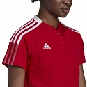 Dámské polo tričko Tiro 21 W GM7350 červené - Adidas