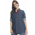 Dámská košile s dlouhým rukávem 145676 Dark Jeans-603 - Big Star