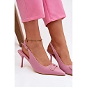 Dámské sandály Lurella 55-A62 růžové - Givana