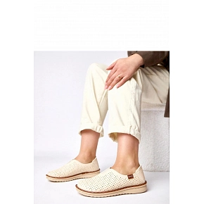 Polobotky 60770-2 Kang you béžové  Solea