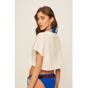 Plážový top KW0KW01006-YCD bílá - Calvin Klein