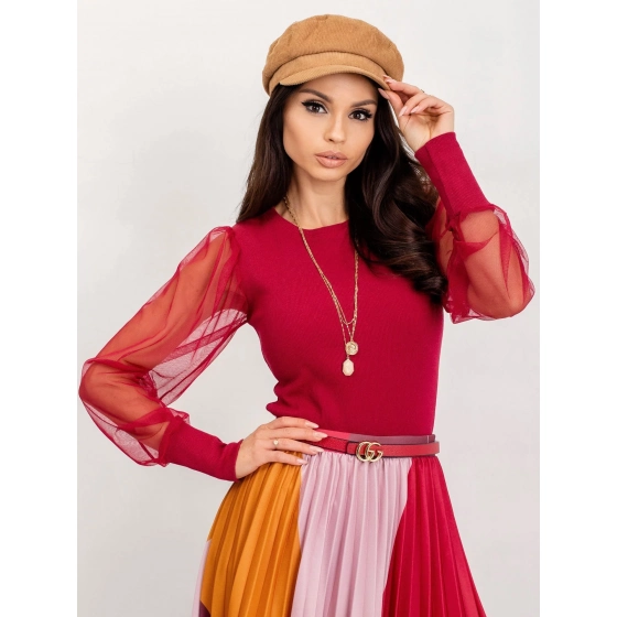 Dámská halenka RV BZ 5192.16 Bordó - Rue Paris