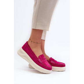 Dámské mokasíny 24PB18-6889 fuchsia - Step in style