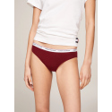 Dámské kalhotky 3PACK UW0UW04895 0R3 vínová/béžová/černá - Tommy Hilfiger