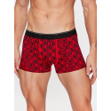 Pánské boxerky 3PACK U3BG25K6YW0 P53M černočervené - Guess