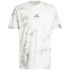 Pánské tričko All Szn Wash Tee M IX1260 bílé žíhané - Adidas