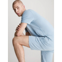 Pánské pyžamo NM2428E CYA modrošedé - Calvin Klein