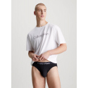 Pánské tričko na spaní S/S CREW NECK 000NM2501E 100 bílé - Calvin Klein