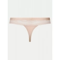 Dámská tanga UW0UW02473 DW5 sv. béžové - Tommy Hilfiger