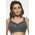 Dámská podprsenka Krystyna 579 Tmavě šedá - VIKI