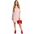 Dámské šaty S113 pudrové - Stylove