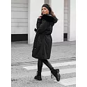 Dámská zimní bunda oboustranná TY4587 černo-šedá - FashionStreet 