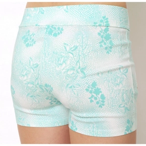 Dámské bavlněné  šortky SS-S711 mint - BLACK&FISH