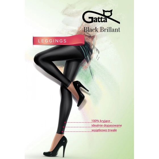 Dámské legíny Black Brillant Černá - Gatta