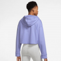 Dámská mikina Yoga Luxe DM6981-569 Fialová lila - Nike