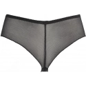 Dámské tanga Brasiliana V-10555 Černá - Axami