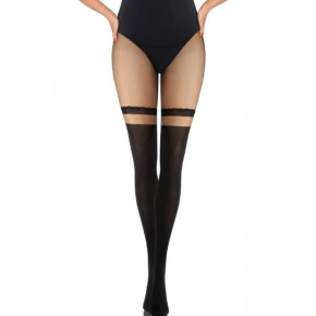 Dámské punčochové kalhoty FASHION 05/20 40-20 den Černá - Sesto Senso
