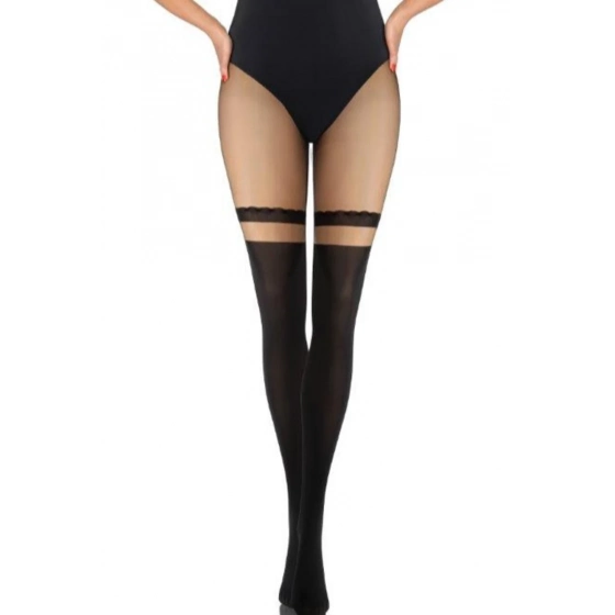 Dámské punčochové kalhoty FASHION 05/20 40-20 den Černá - Sesto Senso