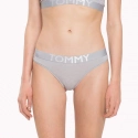 Tanga UW0UW01060-004 šedá - Tommy Hilfiger