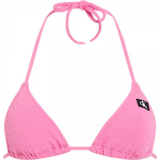 Dámská plavková podprsenka TRIANGLE-RP KW0KW02394 TOZ růžová - Calvin Klein