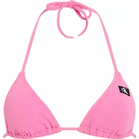 Dámská plavková podprsenka TRIANGLE-RP KW0KW02394 TOZ růžová - Calvin Klein