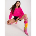 Dámský svetr BA SW 9008.35P fluo růžový - FPrice