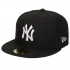 SPORT Kšiltovka New York Yankees MLB Basic Cap 10003436 Černá vzor - New Era
