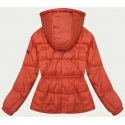 Dámská zimní prošívaná bunda (15200) korálová - Goodlooking