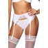 Dámské luxusní tanga V-10218 bílé - Axami