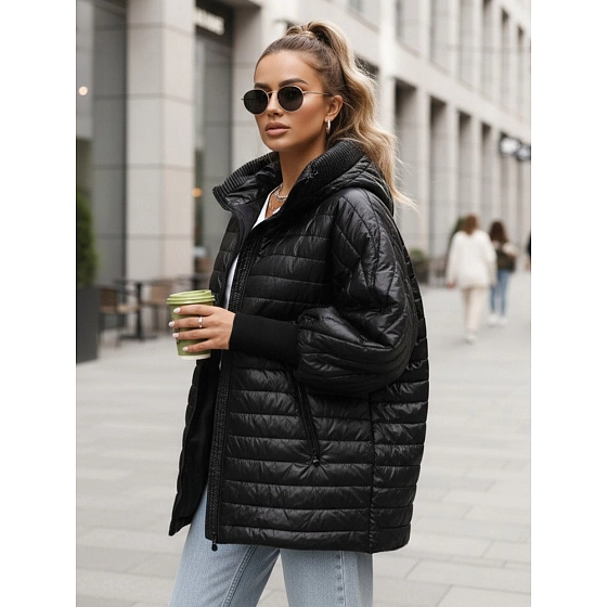 Dámská bunda TY5529 černá - FashionStreet