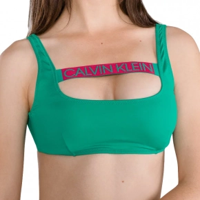 Bralette Dámský vrchní díl plavek KW0KW00573-307 - Calvin Klein Bralette Dámský vrchní díl plavek KW0KW00573-307 - Calvin Klein
