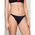 Dámské plavkové kalhotky CHEEKY STRING BIKINI UW0UW05298 DW5 tm. modré - Tommy Hilfiger