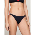 Dámské plavkové kalhotky CHEEKY STRING BIKINI UW0UW05298 DW5 tm. modré - Tommy Hilfiger