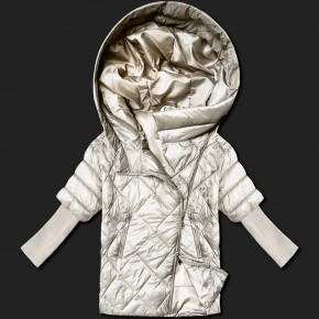 Dámská bunda Minority (M2-6701-12) ecru - Goodlooking