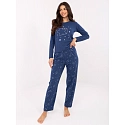 Dámské pyžamo DU PI FP 005.61 modré - FPrice
