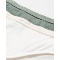 Dámské brazilské kalhotky 2 pack 163337 1A223 - 75910 - zelená/bílá - Emporio Armani