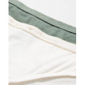 Dámské brazilské kalhotky 2 pack 163337 1A223 - 75910 - zelená/bílá - Emporio Armani