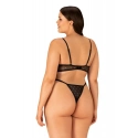 Elegantní body Tienesy teddy 2XL/3XL - Obsessive