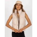 Dámská vesta NM KZ D2 3815-62.83 Světle béžová - FPrice
