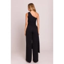 Dámský overal na jedno rameno se šerpou M845 Černá - MOE
