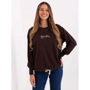 Dámská halenka RV BL A870.45 tmavě hnědá - FPrice